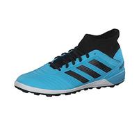 adidas Predator 19.3 TF, Zapatillas de fútbol para Hombre, Bright Cyan Core Black Solar Yellow, 39 1/3 EU