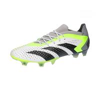adidas Predator Accuracy.1 L FG, Football Shoes (Firm Ground) Unisex Adulto, FTWR White/Core Black/Lucid Lemon, 41 1/3 EU
