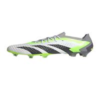Adidas Predator Accuracy.1 Low Firm Ground - Zapatillas unisex, Footwear White Core Black Lucid Lemon, 42 EU