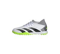 adidas Predator Accuracy.3 Turf Boots, Botas de fútbol Unisex Adulto, Cloud White/Core Black/Lucid Lemon, 47 1/3 EU