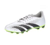 adidas Predator Accuracy.4 FxG J, Football Shoes (Firm Ground), FTWR White/Core Black/Lucid Lemon, 36 EU