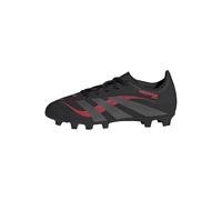 adidas Predator Club Firm Multi Ground Football Boots Kids, Botas de fútbol, Core Black/Grey Four/Lucid Red, 22 EU