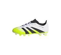 adidas Predator Club Firm Multi Ground Football Boots Kids, Botas de fútbol Unisex niños, Cloud White/Core Black/Lucid Lemon, 31 EU