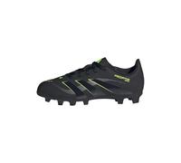 adidas Predator Club Firm Multi Ground Football Boots Kids, Botas de fútbol Unisex niños, Core Black/Carbon/Lucid Lemon, 35 1/2 EU