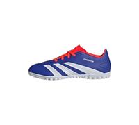 adidas Predator Club Football Boots Turf, Botas de fútbol Unisex Adulto, Lucid Blue/Cloud White/Solar Red, 42 2/3 EU