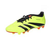 adidas Predator Club FxG, Crampones Unisex Adulto, Team Solar Yellow 2 Core Black Solar Red, 42 EU
