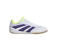 adidas Predator Club Indoor Sala - Botas de fútbol unisex color blanco 6, White Collegiate Purple Lucid Lemon, 46 EU