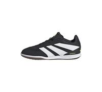 adidas Predator Club Indoor Sala Football Boots Kids, Botas de fútbol Unisex niños, Core Black/FTWR White/Lucid Lemon, 31 1/2 EU