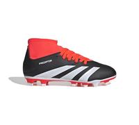 Adidas Predator Club Sock J - Botas de fútbol Flexibles para niños, Core Black White Solar Red, 5.5 Big Kid