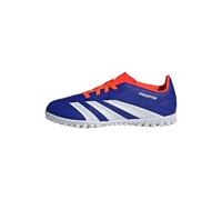 adidas - Predator Club TF j, Zapatos, Lucid Blue/FTWR White/Solar Red,