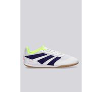 adidas Unisex Kids' Zapatilla de fútbol sala Predator Club Sala Indoor (Adolescentes), Cloud White/Collegiate Purple/Lucid Lemon, 37 1/3
