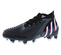 adidas Predator Edge.2 FG Soccer Shoes 12,CORE Black/FTWR White/Vivid RED