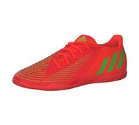 Adidas Predator Edge.4 IN Sala, Sneaker Hombre, Solar Red/Solar Green/Core Black, 44 EU
