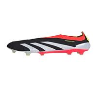 Adidas Predator Elite - Tacos firmes, Core Black Cloud White Solar Red, 39 1/3 EU
