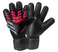 adidas Predator Fingersave Stealth Victory - Guantes de portero junior, talla 6.5