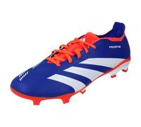 adidas Unisex adulto PREDATOR LEAGUE Football boots Firm Ground, Lucid Blue / Cloud White / Solar Red, 46 EU