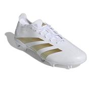 adidas Predator League Fg Skor Unisex EU, Blanco Oro Metálico Arena Beige Metálico, 41 1/3 EU