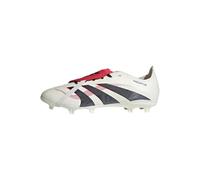 adidas Predator League Fold-Over Tongue Firm Multi Ground Football Boots, Zapatillas de Fútbol Unisex-Adulto, EU, Off White Core Black Pure Ruby, 39 1/3 EU
