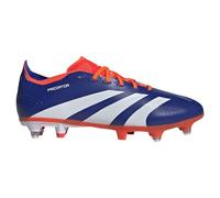 adidas Predator League Football Boots Soft Ground, Botas de fútbol Unisex Adulto, Lucid Blue/Cloud White/Solar Red, 40 EU