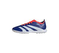 adidas - Predator League Football Boots Turf, Zapatos de fútbol para césped, Lucid Blue/FTWR White/Solar Red,