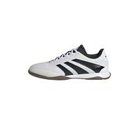 adidas Predator League Indoor Football Boots, Botas de fútbol Unisex Adulto, Cloud White/Core Black/Lucid Lemon, 44 2/3 EU