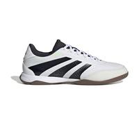 adidas Predator League Indoor Football Boots, Botas de fútbol Unisex Adulto, Cloud White/Core Black/Lucid Lemon, 48 EU