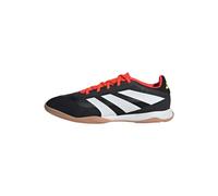 adidas Predator League Indoor Football Boots, Botas de fútbol Unisex Adulto, Core Black/Cloud White/Solar Red, 43 1/3 EU