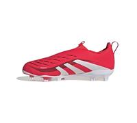adidas Predator League Laceless Firm Multi Ground Football Boots Kids, Botas de fútbol Unisex niños, Lucid Red/Cloud White/Core Black, 35 EU