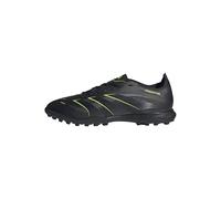 adidas Predator League Turf Football Boots, Botas de fútbol Unisex Adulto, Core Black/Carbon/Lucid Lemon, 41 1/3 EU