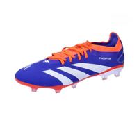 adidas Predator Pro FG FTWR - Botas de fútbol para hombre, color blanco, rojo y azul, Ftwr White Solar Red Lucid Blue, 44 EU