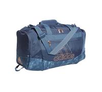 adidas, Preloved Ink Blue/Stone Wash Preloved Ink Blue/Rose Gold, Small (38L), Defender 4.0 - Bolsa de Deporte Unisex para Hombre y Mujer