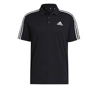 Adidas, Primeblue Designed To Move Sport 3-Stripes, Camisa Polo, Negro, L, Hombre