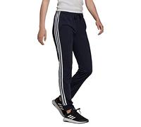 Adidas, Primegreen Essentials Warm-Up Slim Tapered 3-Stripes, Pantalones Deportivos, Tinta Leyenda, XS, Mujer