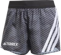 Adidas - Pro Short AOP W Black para Mujer - Talla S - Gris Gris S