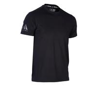 adidas Promo tee Camiseta, Blanco y Negro, XXL para Hombre