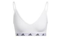Adidas Purebare Light-Support Bra Sports, Mujer, White/Black A-C, S