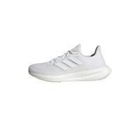 adidas Pureboost 23 Shoes, Zapatillas para Correr Hombre, Cloud White/Cloud White/Core Black, 42 2/3 EU