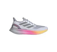 adidas Pureboost 5 Running, Zapatillas Hombre, White Silver Metallic Spark, 45 1/3 EU