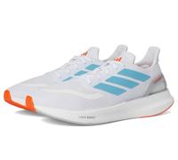 adidas Pureboost 5 - Tenis de correr para hombre, UE, White Preloved Ink Impact Orange, 39 1/3 EU