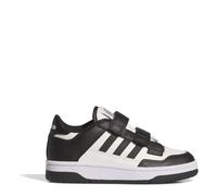 adidas Rapid Court CF C - Tenis Unisex para niños, Core Black Cloud White FTWR White, 2 UK Child