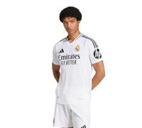 adidas Real Madrid - Camiseta auténtica de primera equipación para hombre 2024 2025, blanco, M