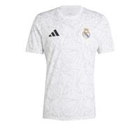 adidas Real Madrid Camiseta Prematch Blanco Hombre 24/25, blanco, L