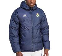 adidas Real Madrid - Chaqueta de plumón para hombre, azul marino, L