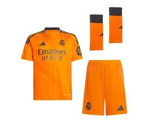 adidas Real Madrid - Mini kit de ropa exterior 24/25, naranja, 18-24 meses