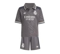 adidas Real Madrid - Mini kit de traje tercer 24/25, gris, 02/03A