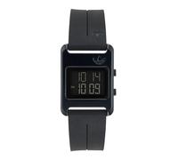 Adidas reloj unisex digital cuarzo con correa de silicona aost23568