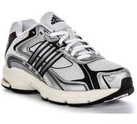 ADIDAS Response CL Deportivo Inspirado Malla Unisex Zapatillas En Blanco Gris 3-