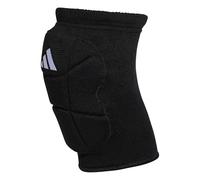 adidas Rodilleras de voleibol unisex para niños, color negro y blanco, talla M