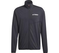 Adidas - Ropa de senderismo - MT CW T FZ Fleece Black - Talla S - Negro Negro S