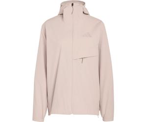 Adidas - Ropa de senderismo mujer - Multi 2L Rain Jkt W Wonder Taupe para Mujer - Talla S - Beige Beige S